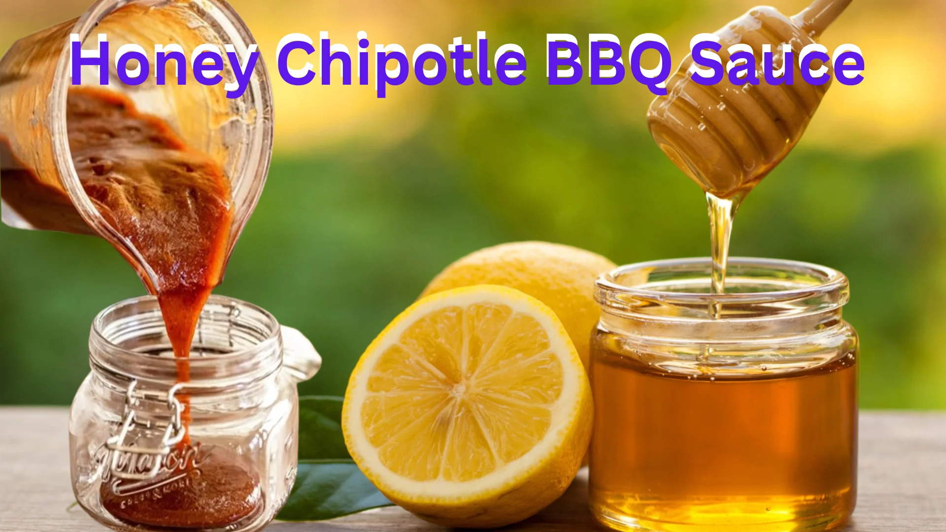 Honey Chipotle BBQ Sauce