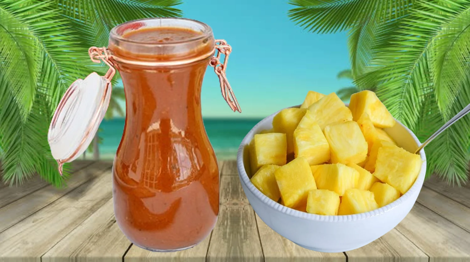 Hawaiian Pineapple BBQ Sauce