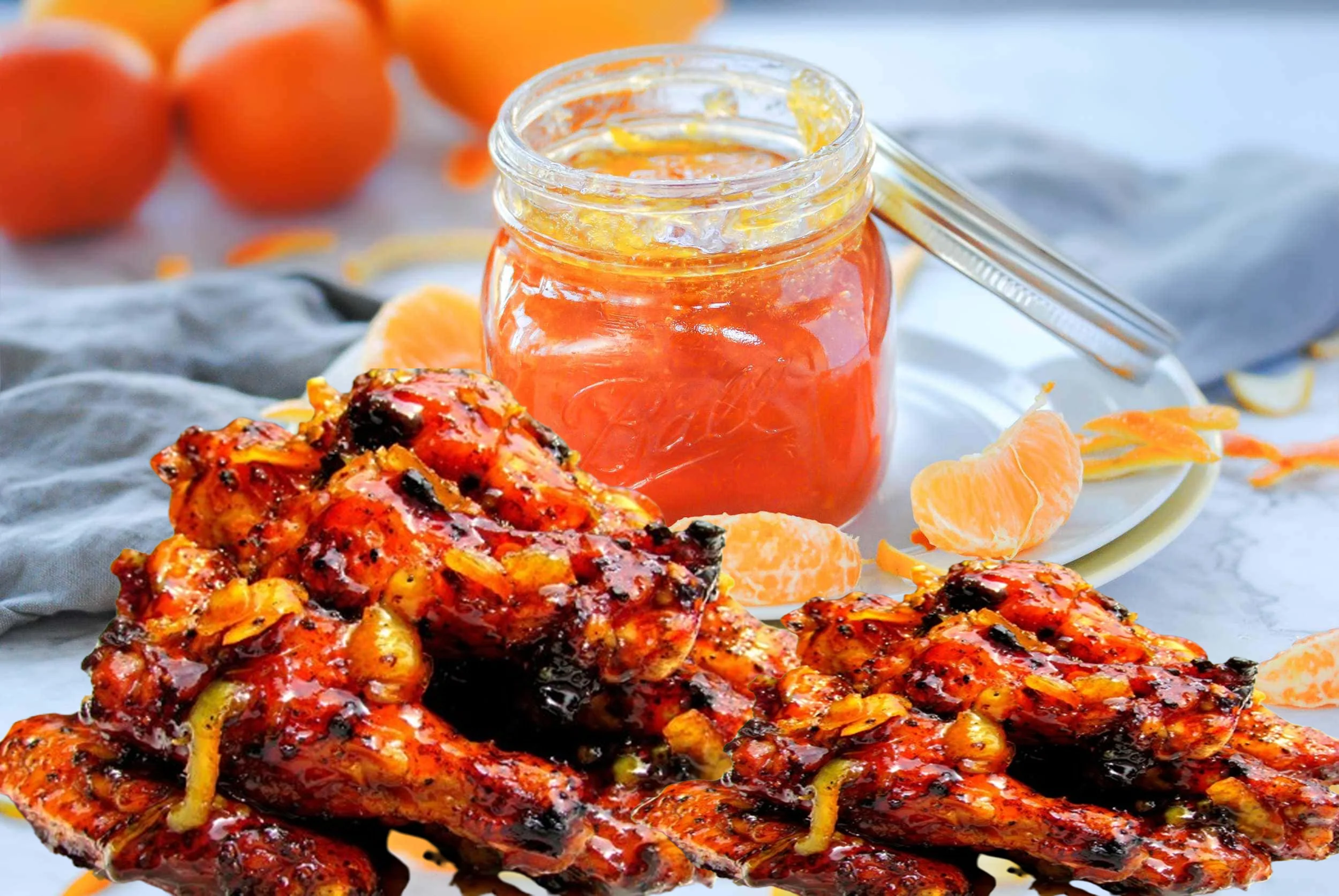 Orange Marmalade Barbecue Chicken