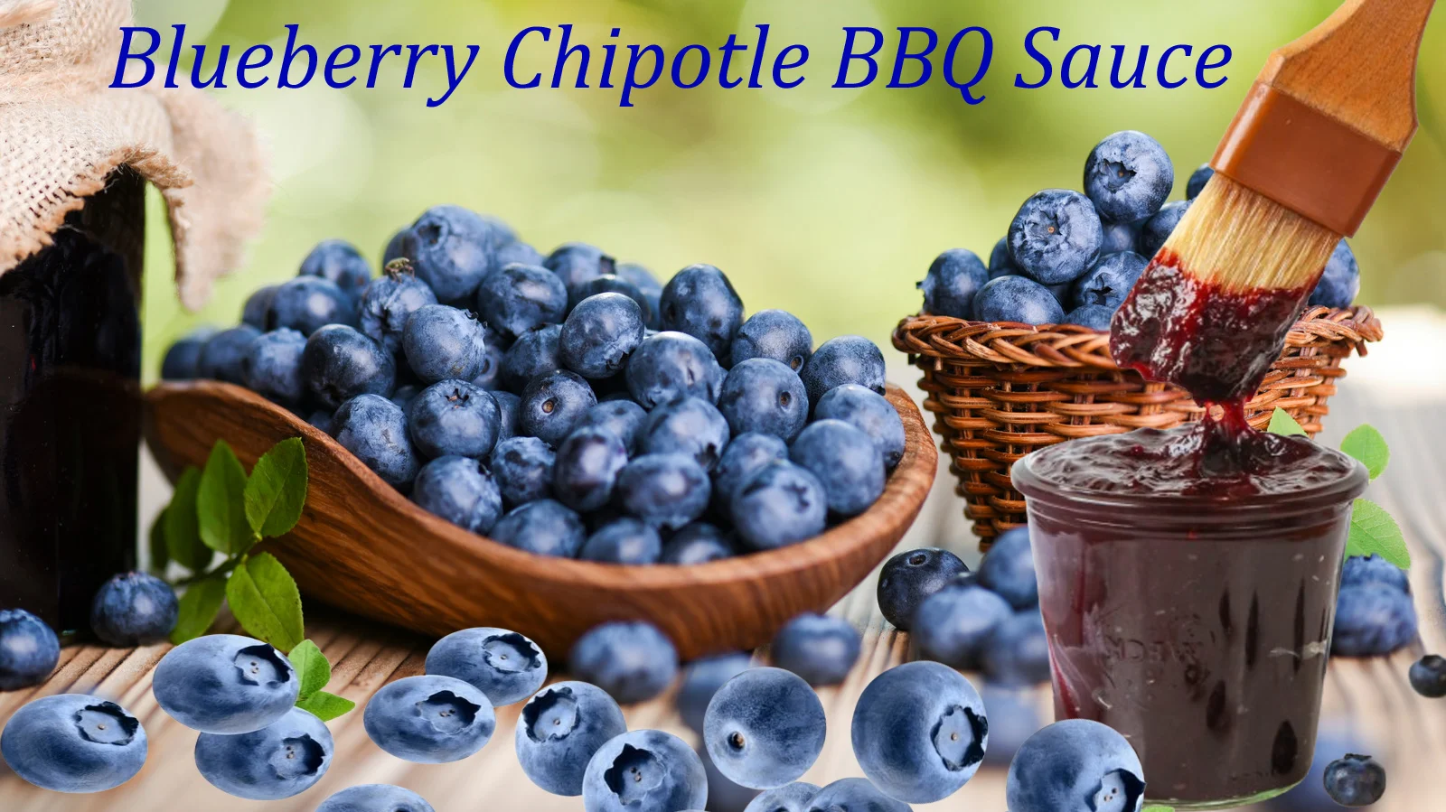 Blueberry Chipotle BBQ Sauce