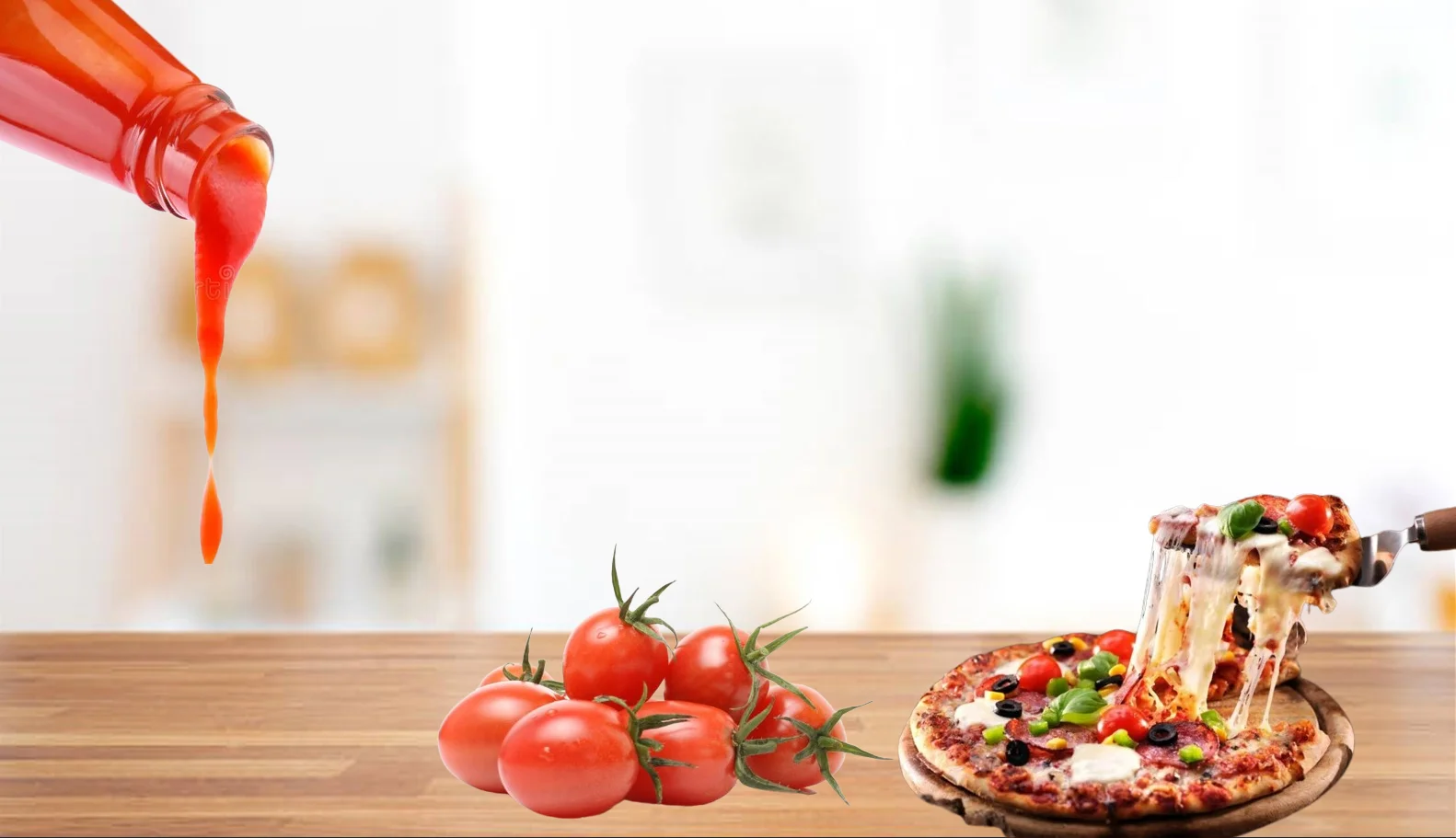 Pizza Sauce With Cherry Tomatoes