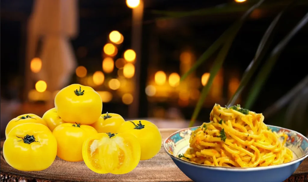 Yellow Tomato Pasta Sauce