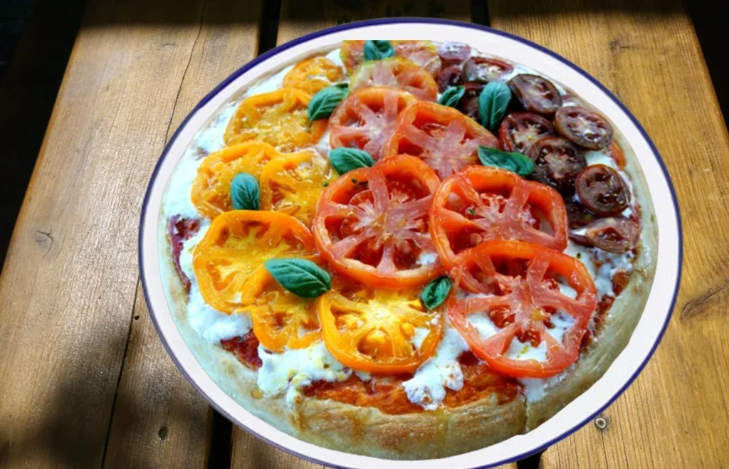 Heirloom Tomato Pizza