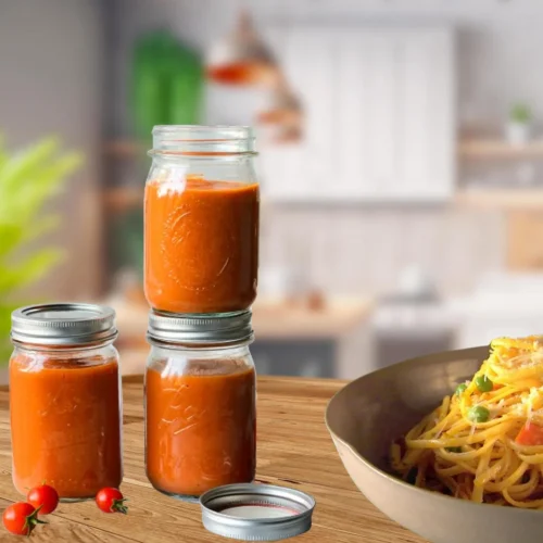 Pasta And Peas In Tomato Sauce