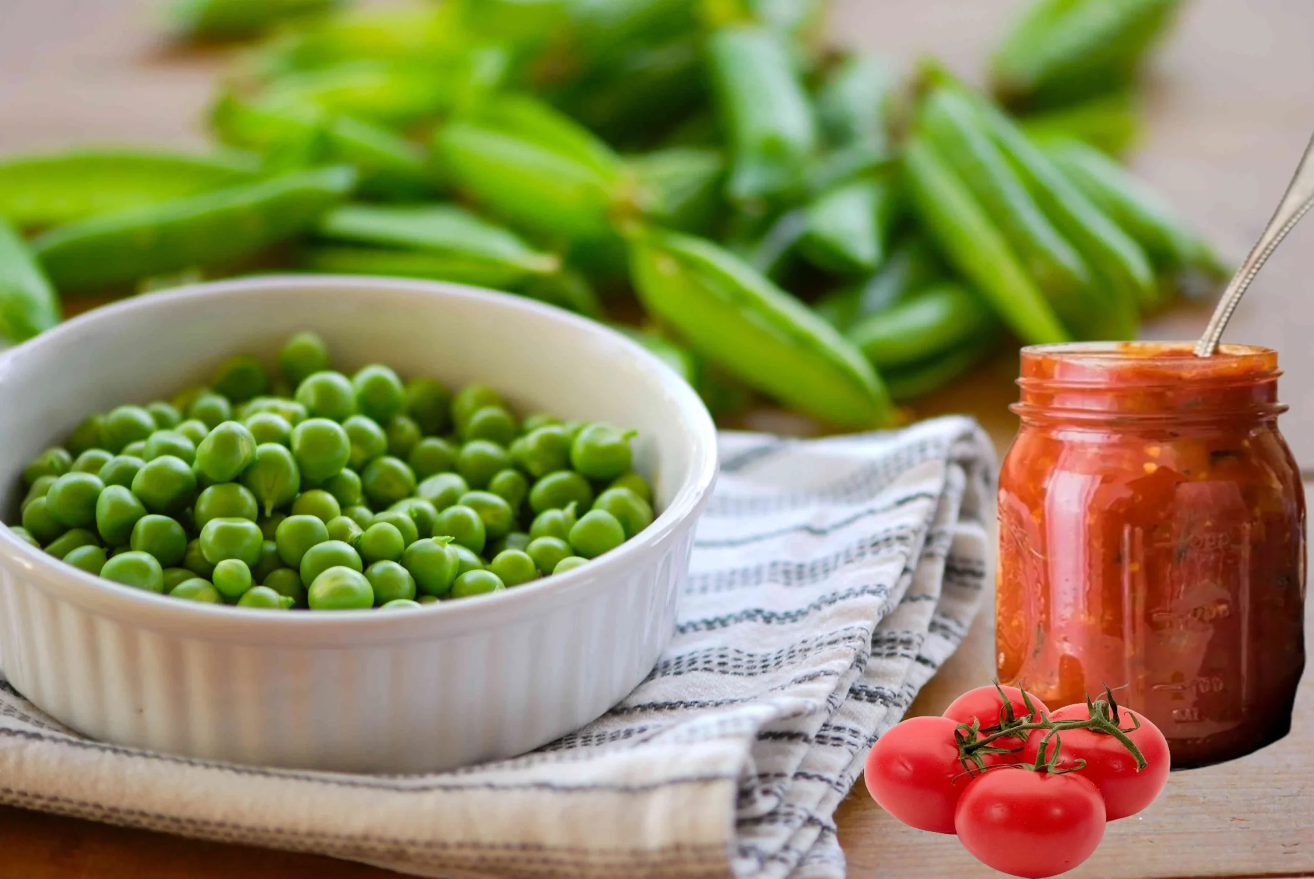 Peas In Tomato Sauce