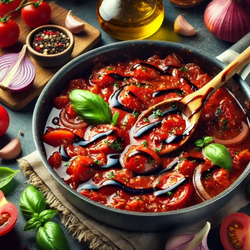 Balsamic Vinegar In Tomato Sauce