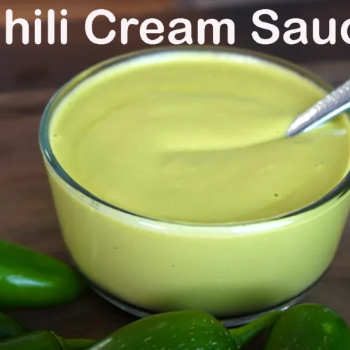 Green Chili Cream Sauce