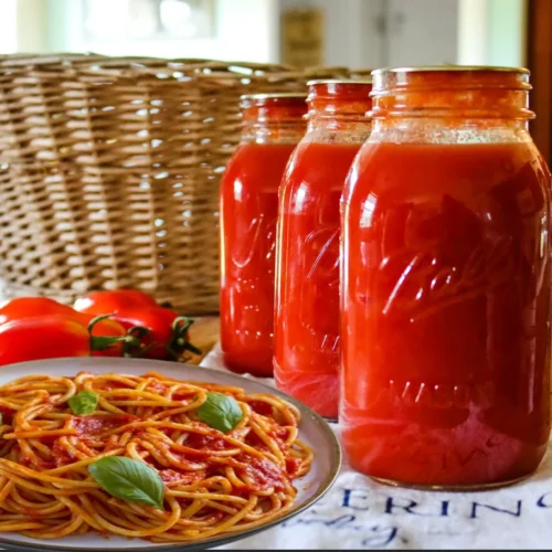 Tuscan Tomato Pasta Sauce