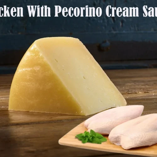 Chicken With Pecorino Cream Sauce