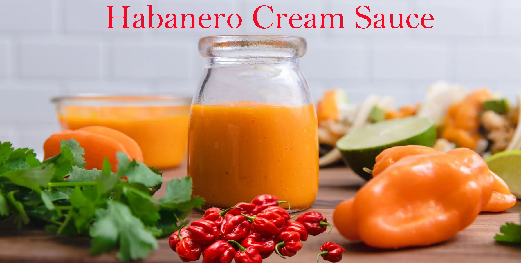 Habanero Cream Sauce