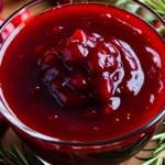 Cranberry Balsamic Sauce