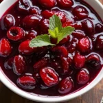 Cranberry Sauce With Dried Cherries