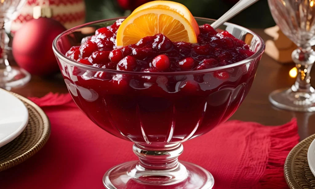 Cranberry Sauce With Mandarin Orange