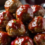 BBQ Meatballs With Cranberry