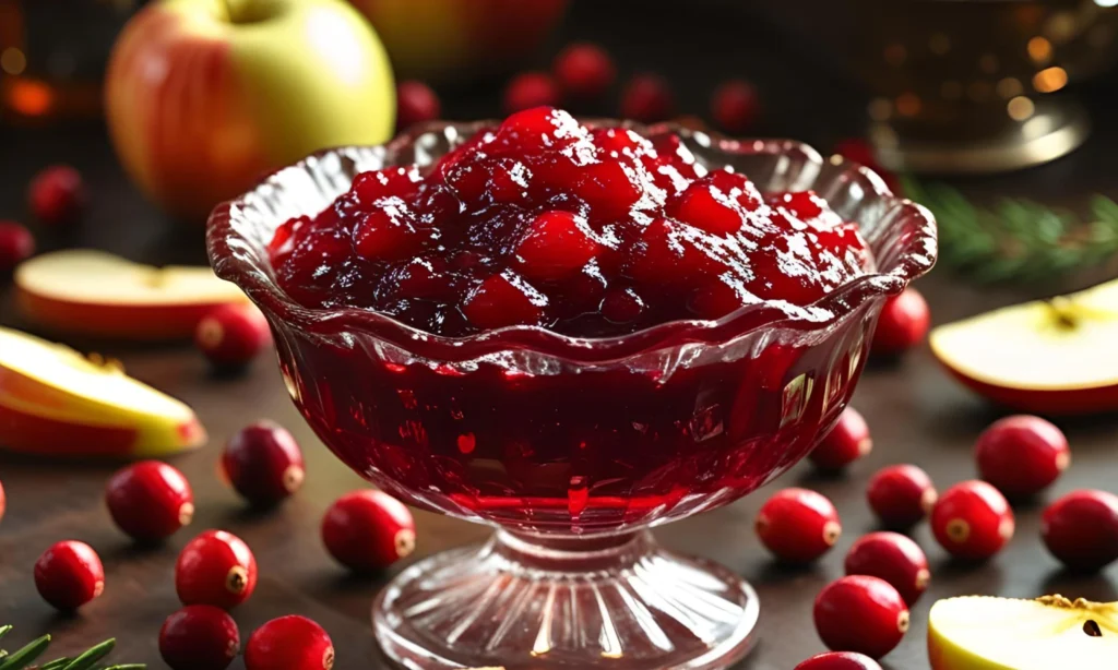 Cranberry Sauce With Apple Juice