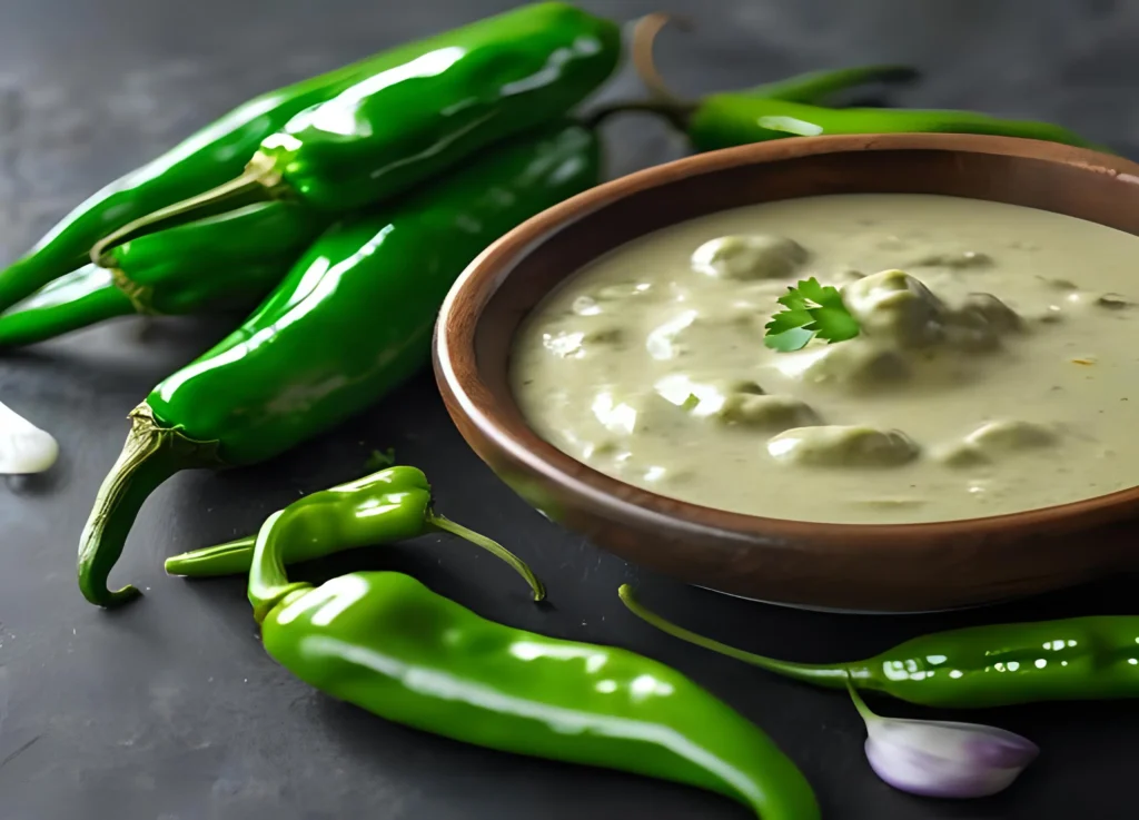 Creamy Green Chili Sauce