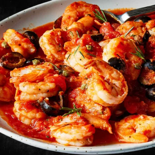 Shrimp In Tomato Garlic Sauce