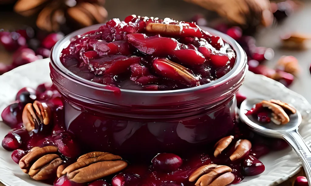 Cranberry Sauce With Pecans