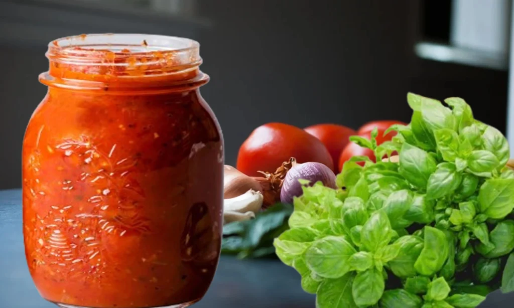 Tomato Basil And Garlic Sauce
