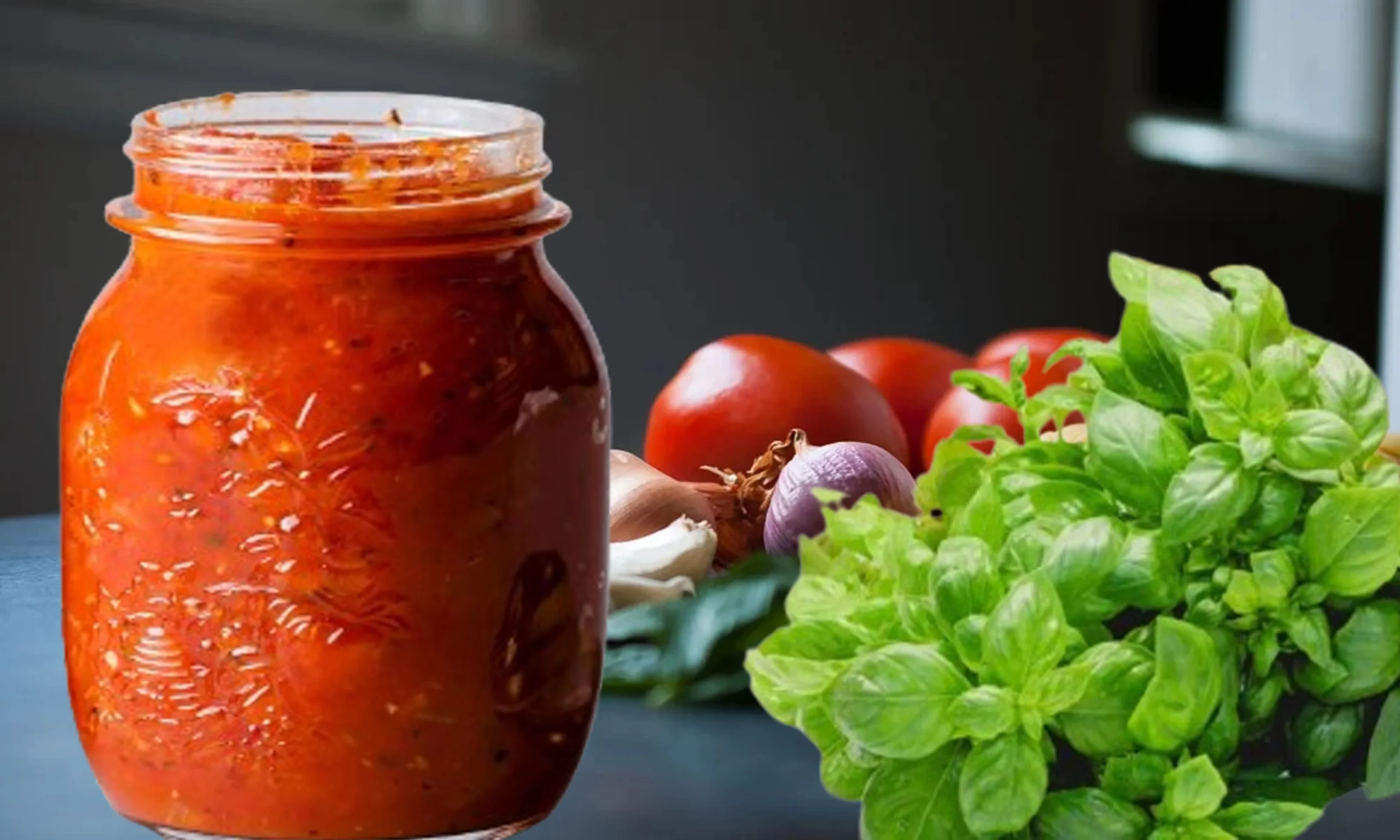 Tomato Basil And Garlic Sauce