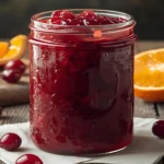 Bourbon Orange Cranberry Sauce