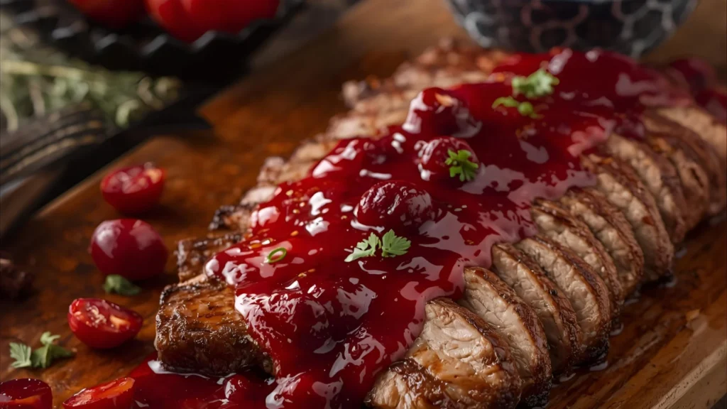 Homemade Cranberry Mustard Sauce