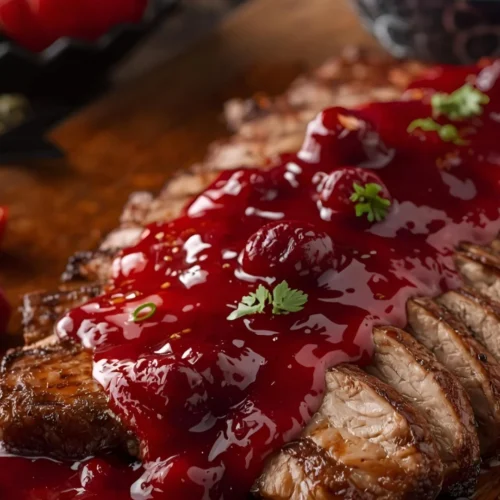 Homemade Cranberry Mustard Sauce