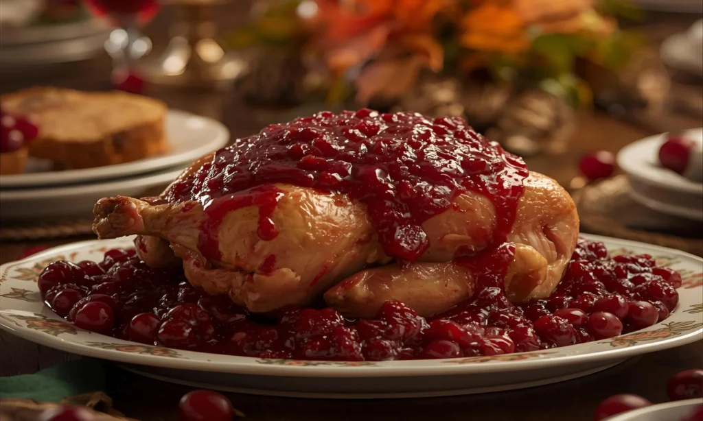 Cranberry Sauce Chicken