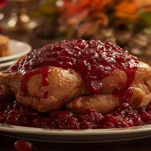Cranberry Sauce Chicken