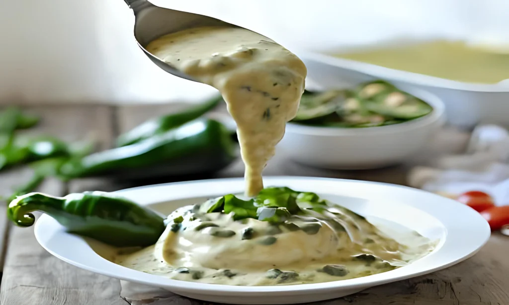 Roasted Poblano Cream Sauce