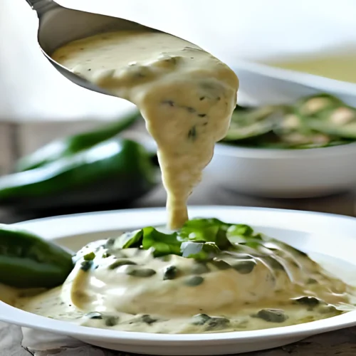 Roasted Poblano Cream Sauce