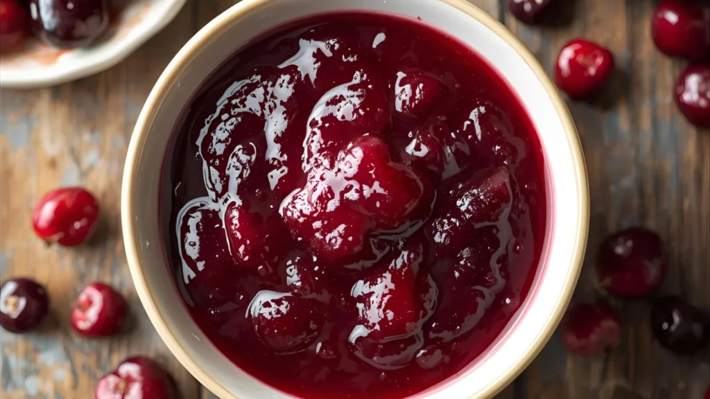 Cranberry Cherry Sauce