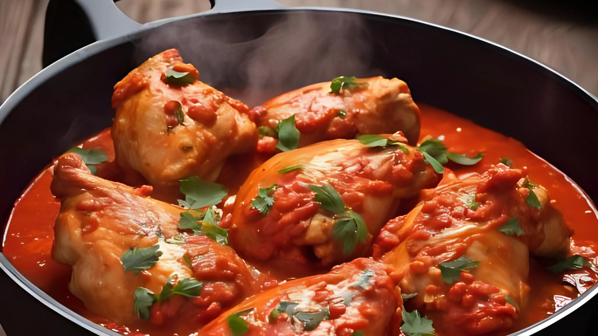 Chicken In Tomato Sauce