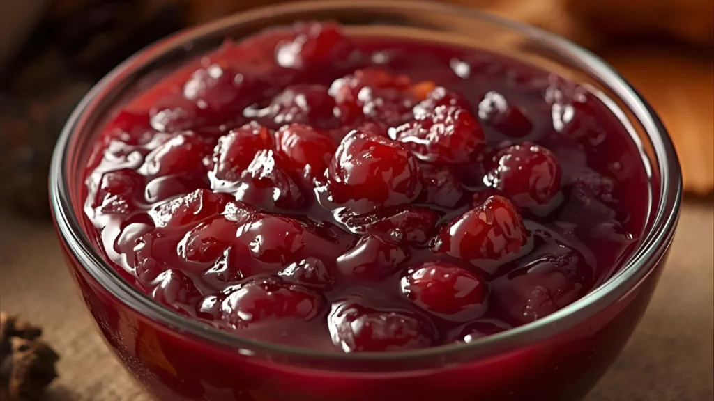 Ginger Cranberry Sauce