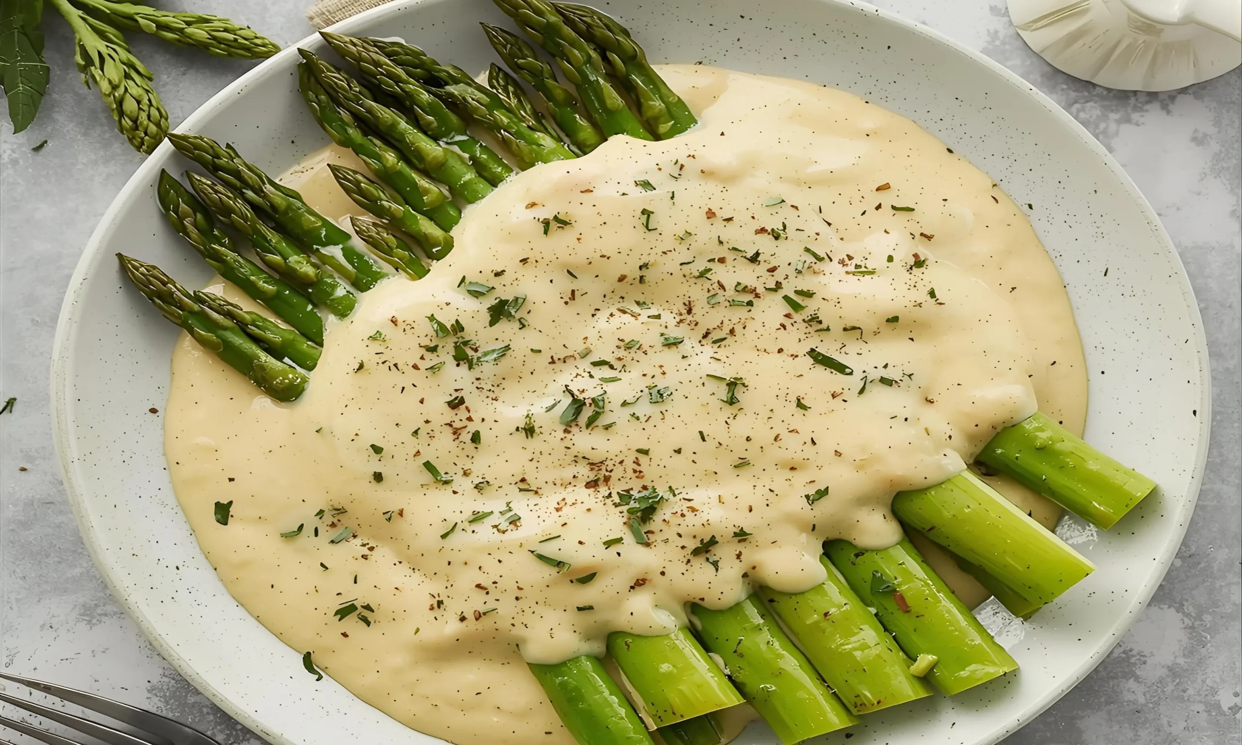 Asparagus Cream Sauce